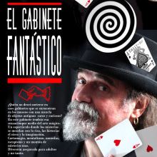 Cartel personal espectáculo. Design projeto de Gustavo Alejandro Otero Ramos - 18.09.2014