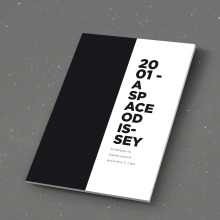 A Space Odyssey. Design editorial, Design gráfico, e Tipografia projeto de Cristina Font - 09.02.2014