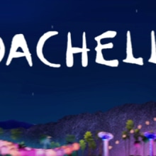 Coachella Ads. Traditional illustration, Motion Graphics, and Animation project by Benet Carrasco Llinares - 09.21.2011