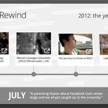 YouTube Rewind 2012. Design, Motion Graphics, Br, ing & Identit project by Benet Carrasco Llinares - 01.09.2013