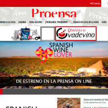 Proensa. Web Design, and Web Development project by Diego Segura Fernández - 12.13.2011