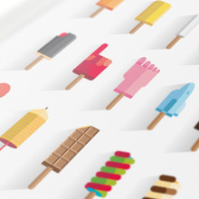 Los helados de mi infancia. Un proyecto de Ilustración tradicional de Ricardo Polo López - 23.09.2014
