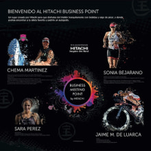 Promoción Triatlón Hitachi XMTB Casa de Campo. Un proyecto de Diseño gráfico de Jose Balaguer Aledon - 23.09.2014