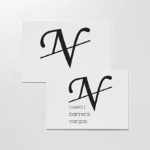 Branding para Noemí Barrera Vargas. Un projet de Design graphique de Diana Campos Ortiz - 10.06.2014