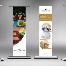 Oakville Butler Exhibition Banner Design. Publicidade, e Marketing projeto de Laura Del Rio - 24.07.2014