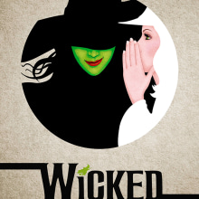 Ilustración Wicked. Traditional illustration, Advertising, and Graphic Design project by Nieves Atienza Lago - 05.24.2014