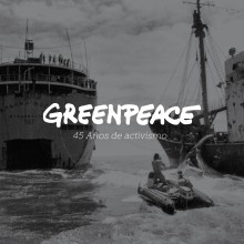 Greenpeace. 45 años de activismo. Photograph, Editorial Design, and Graphic Design project by Nuria Algora Sevillano - 06.19.2014
