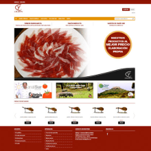 Web Carnicas Coloryn. Design, e Desenvolvimento Web projeto de Noelia Adán - 25.09.2014