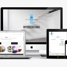 Web Decorando Tu Espacio. Web Design, and Web Development project by Francisco D'Altilia - 09.28.2014