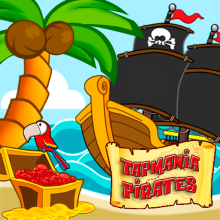 Tapmania: Pirates. Design de jogos projeto de Fosfore Studios - 28.09.2014