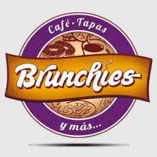 Logo Brunchies. Design gráfico projeto de Alberto Vázquez - 30.09.2014