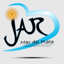 Diseño logotipo J.A.R. Mar de Plata. Design gráfico projeto de Alberto Vázquez - 24.09.2014