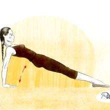 Pilates. Traditional illustration project by Virginia Romo - 07.31.2014