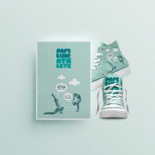 "PART TIME ATHLETE" Sneakers. Graphic Design project by Laura Leal - 10.01.2014