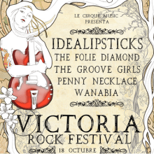Victoria Rock Festival: Official Site. Graphic Design, Web Design, and Web Development project by Pedro González Rodríguez - 08.31.2014