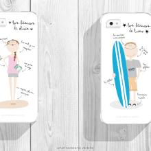 Carcasas Personalizadas. Traditional illustration, and Product Design project by Marina Hernanz Rueda - 10.02.2014