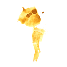 Coffee stains gifs - Cosas de Motas. Traditional illustration, and Animation project by Nadia Engelhard - 10.02.2014