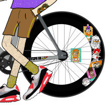 Live Fast, Ride Hard.. Un proyecto de Diseño, Ilustración tradicional y Diseño de personajes de Maikol De Sousa - 07.10.2014