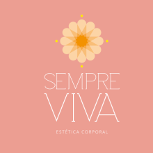 SEMPRE VIVA - ESTÉTICA CORPORAL. Br, ing & Identit project by Natália Silveira Alves Moura - 10.07.2014