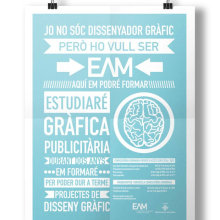 PROMOCION CURSO 2013-14 Escola d'Art Lleida Ein Projekt aus dem Bereich Werbung, Grafikdesign und Beleuchtungsdesign von Lídia Guim Garrgia - 08.10.2014
