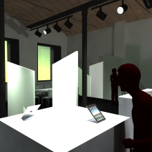 Oficina atención a empresas. 3D projeto de Victor Salme - 31.05.2014
