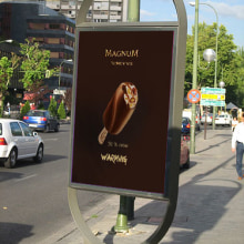 Magnum . Publicidade, e Direção de arte projeto de Jesús Ruiz Lavilla - 09.10.2014