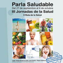 MUPI - II Jornadas Parla saludable. Un proyecto de Diseño y Publicidad de Fausto Ríos - 10.10.2014