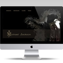 Michael Jackson web. Design, and Web Design project by Aranzazu Amado Utrilla - 09.09.2013