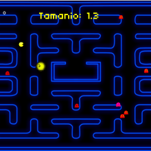 Pac Man - Only one food. Game Design project by Luciano De Liberato - 10.12.2014