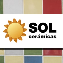 Logotipo de Sol Cerámicas. Un proyecto de Diseño gráfico de Yoni Moreno - 14.10.2014