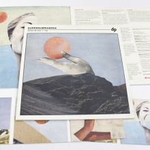 Supersubmarina "Viento de cara" Lp y digipack. Un proyecto de Ilustración tradicional, Diseño gráfico y Packaging de Münster Studio - 14.10.2014