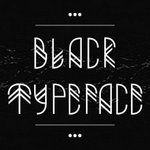 BLACK TYPEFACE. Un progetto di Fotografia, Design interattivo e Tipografia di Alberto Alvarez Miranda - 31.03.2014