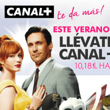 Canal + Oferta de verano. Marketing, and Web Design project by Roser Sobrepera Serra - 10.18.2014