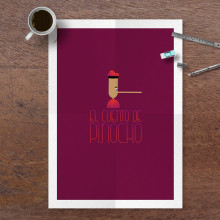 Tipografia modular · Pinocho. Un proyecto de Diseño gráfico y Tipografía de Anna Carbonell Sariola - 18.10.2014