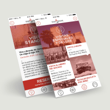 TioPepe app. UX / UI, Information Architecture & Interactive Design project by VíctorGC - 10.21.2014