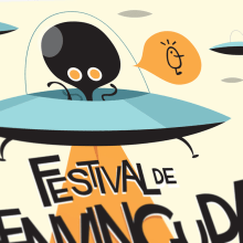 Festival Benvinguda 2013 (Universitat de València). Un proyecto de Diseño gráfico de Raúl Salazar - 22.10.2014