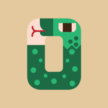 Numerología Snake. Un proyecto de Diseño, Ilustración tradicional y Tipografía de David Serrano - 22.10.2014