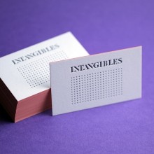 Intangibles. Um projeto de Design, Br, ing e Identidade e Tipografia de Wete - 23.10.2014