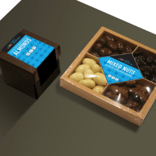Packaging Sainsbury's chocolates. Packaging projeto de Mang Sánchez - 26.10.2014