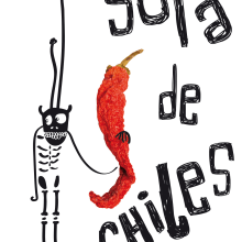 sopa de chile, un fancine increible pero hulk!. Traditional illustration project by maria azaña - 10.26.2012