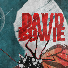 Cartel para concierto de David Bowie. Ilustração tradicional projeto de Lucia Bonilla - 27.10.2014