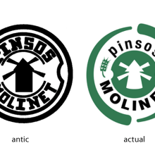 Rediseño Logotipo 'Pinsos Molinet'. Un proyecto de Diseño gráfico de Traç gràfica - 29.10.2014