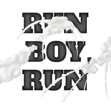 Run Boy Run . Ilustração tradicional, Design gráfico, e Tipografia projeto de Ricard Garcia - 29.10.2014
