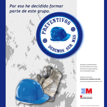 Propuesta Campaña Riesgos Laborales 2007. Un proyecto de Dirección de arte de Beatriz Menéndez López - 02.11.2007