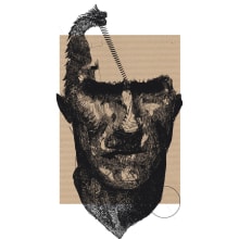 Serie Lineal Portrait . Traditional illustration, and Graphic Design project by Miguel González Ramírez - 11.03.2014