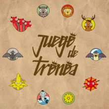 Juego de tronos. Traditional illustration, and Graphic Design project by Sergio Puente Aragoneses - 11.05.2014