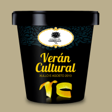 Verán Cultural. Publicidade, e Design gráfico projeto de Gende Estudio - 06.11.2014