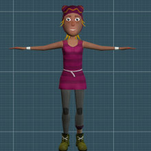 Game character. Un proyecto de Diseño, 3D, Diseño de personajes y Diseño de juegos de Hayk Gasparyan - 06.11.2014