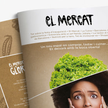Revista El Mercat. Direção de arte, e Design editorial projeto de marta B. - 30.09.2014