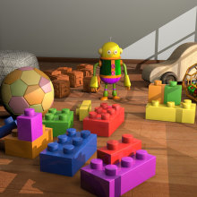 3D Developer. 3D, Direção de arte, e Design de brinquedos projeto de Irene Creative Code - 06.11.2014